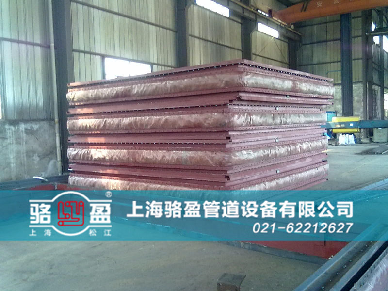 西藏昌都地區(qū)八宿縣大口徑矩形風(fēng)道織物補償器